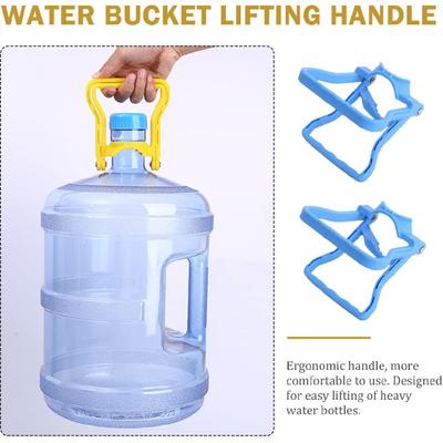 4pcs Water Lifter Bottled Water Handles Energy Saving Water Bucket Lifters Water Bottle Carrier Lifters Bucket Carrier Handle Plastic Bottled Water