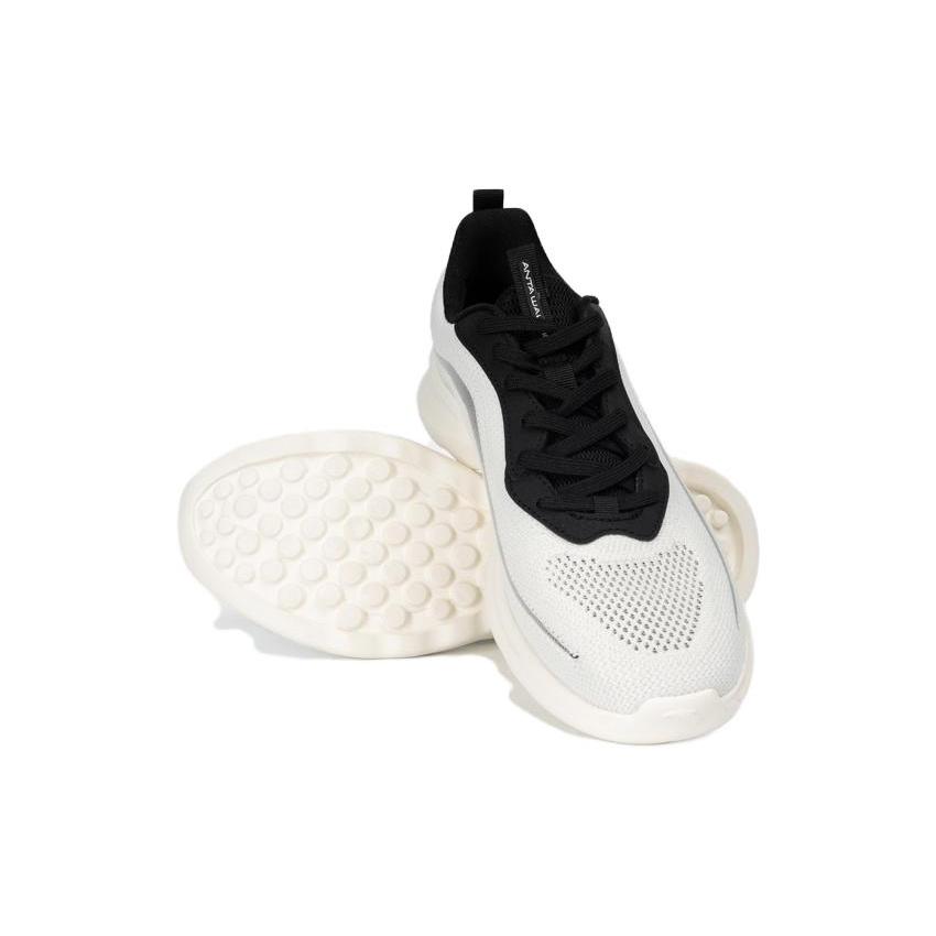 Anta Textile, Synthetic Leather Cushioning Slip Resistant Abrasion Resistant Breathable Low Top Training Shoes Men's 112227710S-5