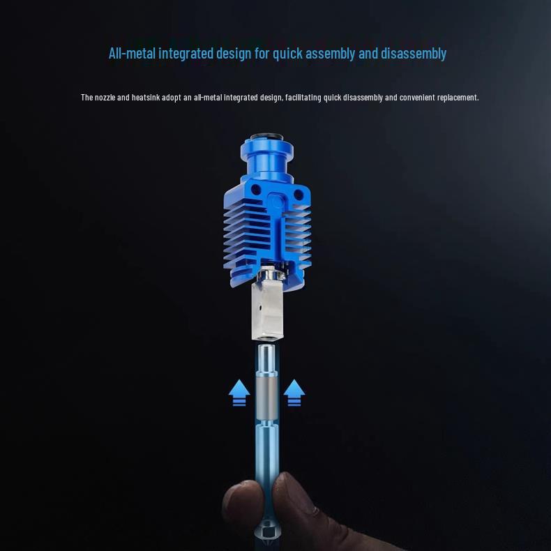 Tuozhu 3.0 Metal Hotend Extruder Kit with Integrated Heatbreak for A1/A1mini