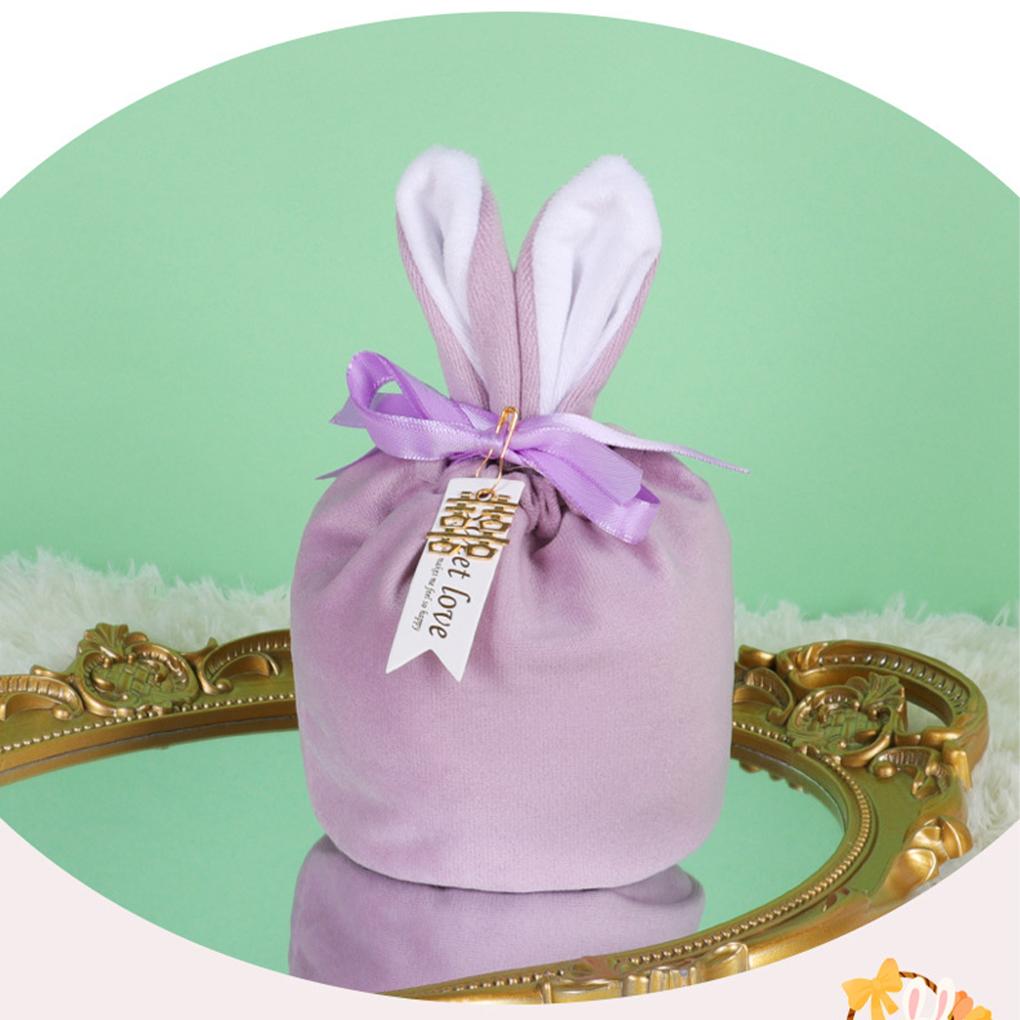 Niedliche Hasen-Geschenktüten für Ostern Leicht zu tragen und durchdachte Geschenke Osterdekorationen Ostertüten