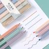 Sweet & Salty Fluorescent Pen Set: Double-ended Light-colored Highlighting Markers