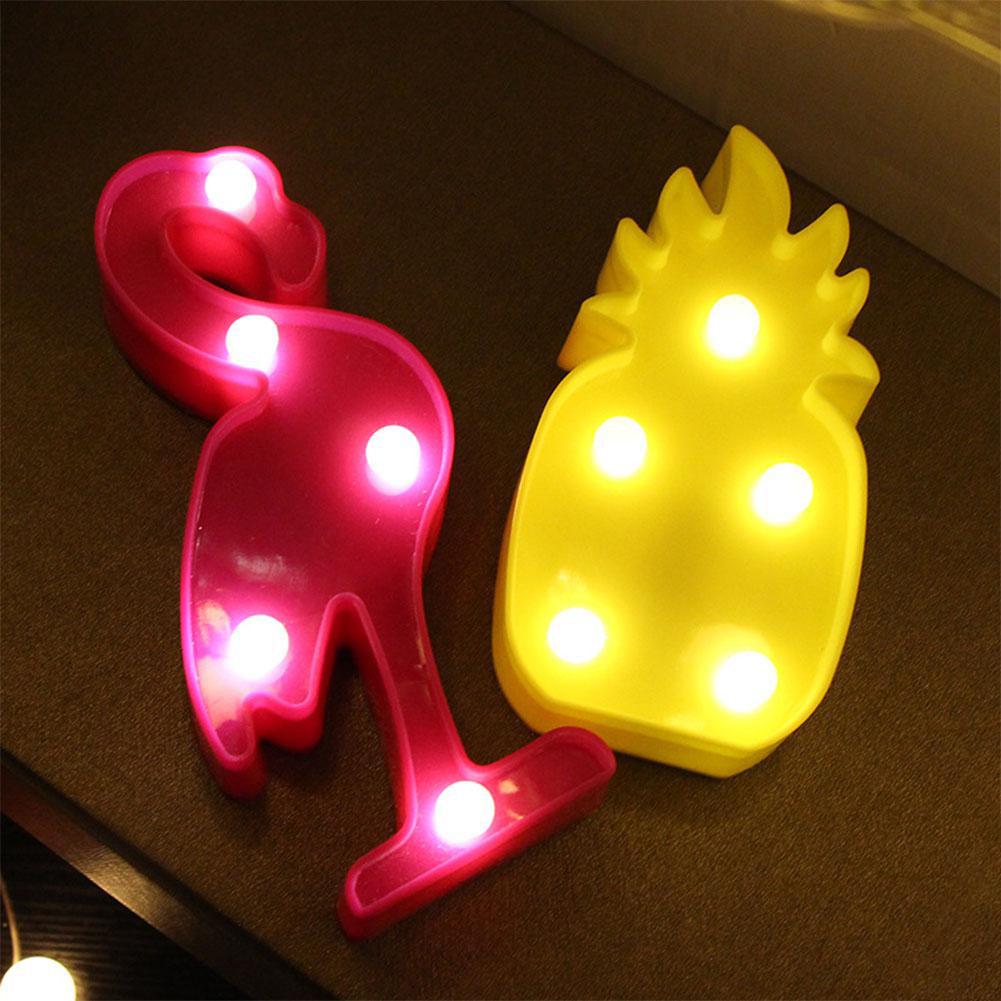 3D Cartoon LED Nachtlicht Flamingo Ananas Kaktus Form Lampe Home Decor  gnstig kaufen  Preis, kostenloser Versand, echte Bewertungen mit Fotos   Joom