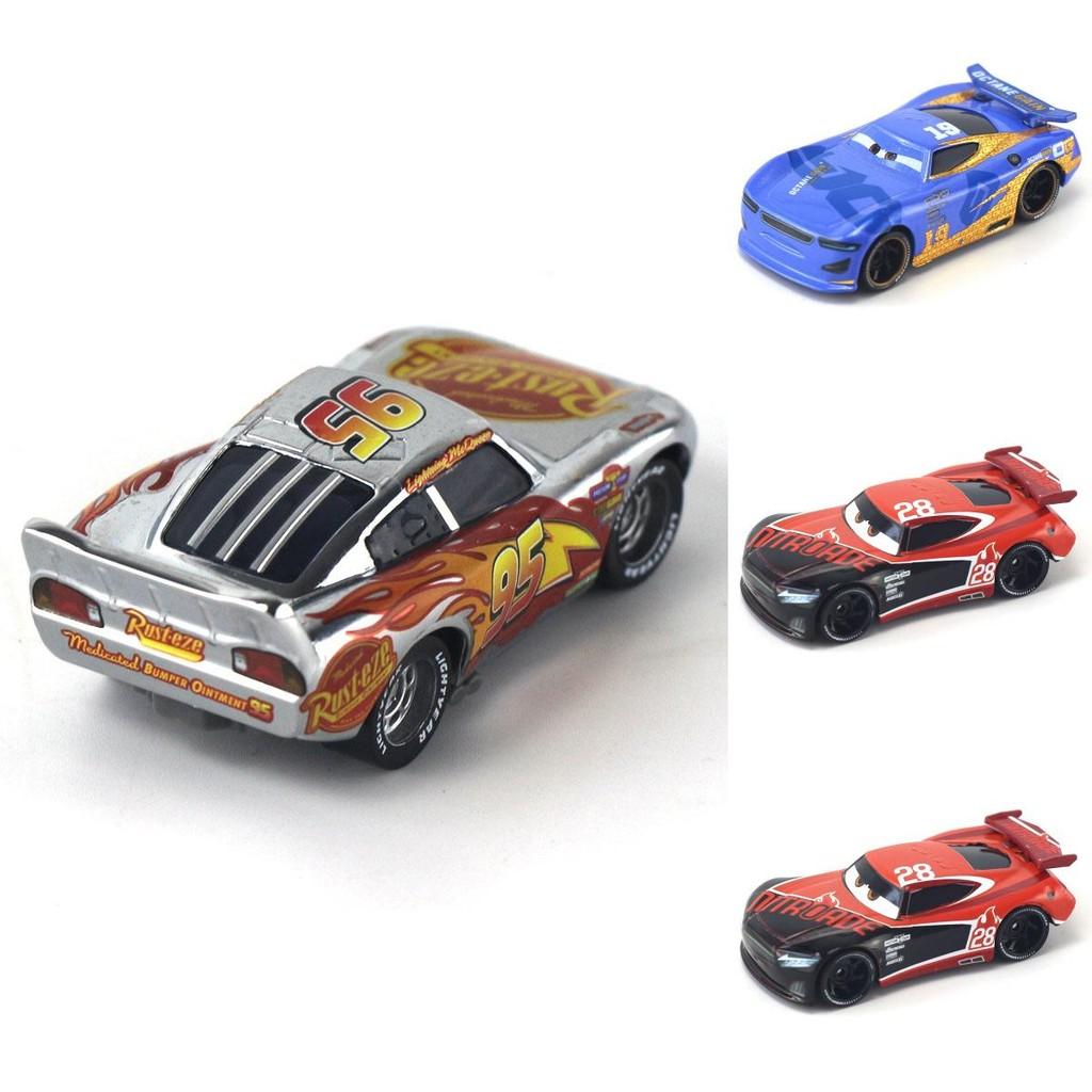 Disney Cars 95 Dinosaur Grey Mcqueen Alloy Children's Toy Car Model