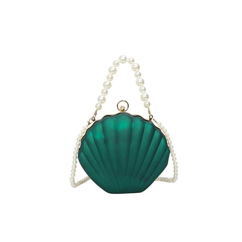 Bag Women s Candy Color Pearl Shell Niche Acrylic Dinner Temperament Beaded Portable Cross-body 3760₽