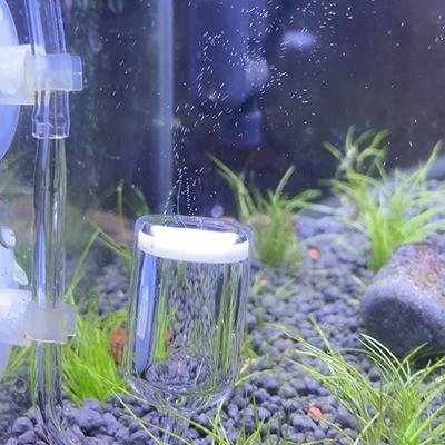 1Pc Aquarium Co2 Diffuser Set Carbon Dioxide Atomizer Check Valve U Shaped Connector Suction Cup For Fish Tank Planted Supply