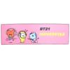 Marushin Face Towel BT21 Pink Beat 5785014000 30 X 100 Cm Approx.