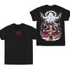 One Piece Luffy Graphic Printed T-shirt Anime Cotton Comfortable Parent-child Clothing