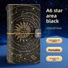 Retro Starry Sky Notebook 192 Page Diary Handbooks Journaling A6 Personal Notepad  Gift