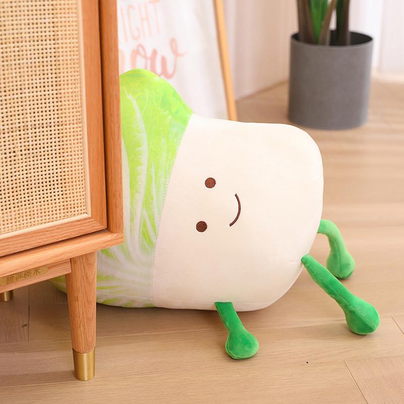 Lettuce Vegetables Cartoon Plush Toys Kids Dolls Birthday Gifts Decoration Home