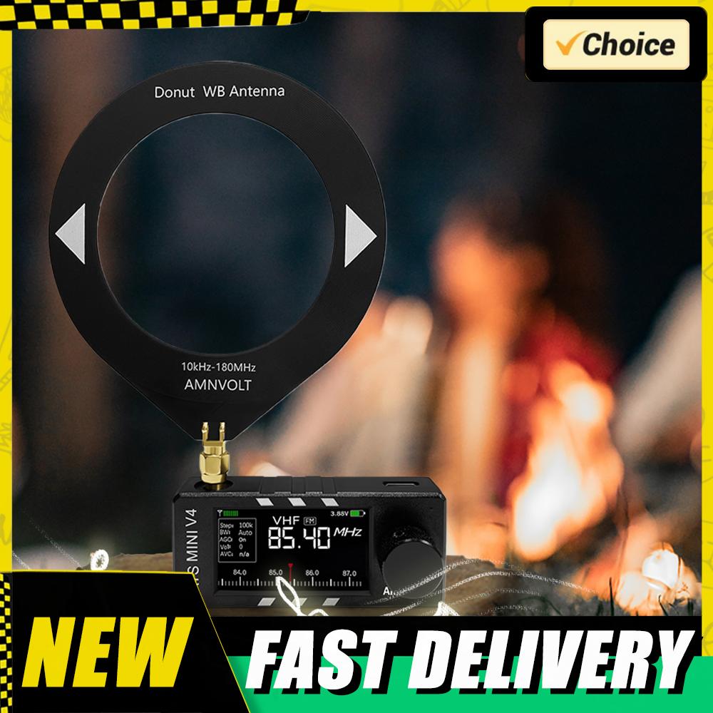 AMNVOLT V4 ATS MINI SI4732 Radio ALL Band DSP Radio FM AM SSB LSB USB Portable AM FM Radio Receiver with Headphone Amplifier