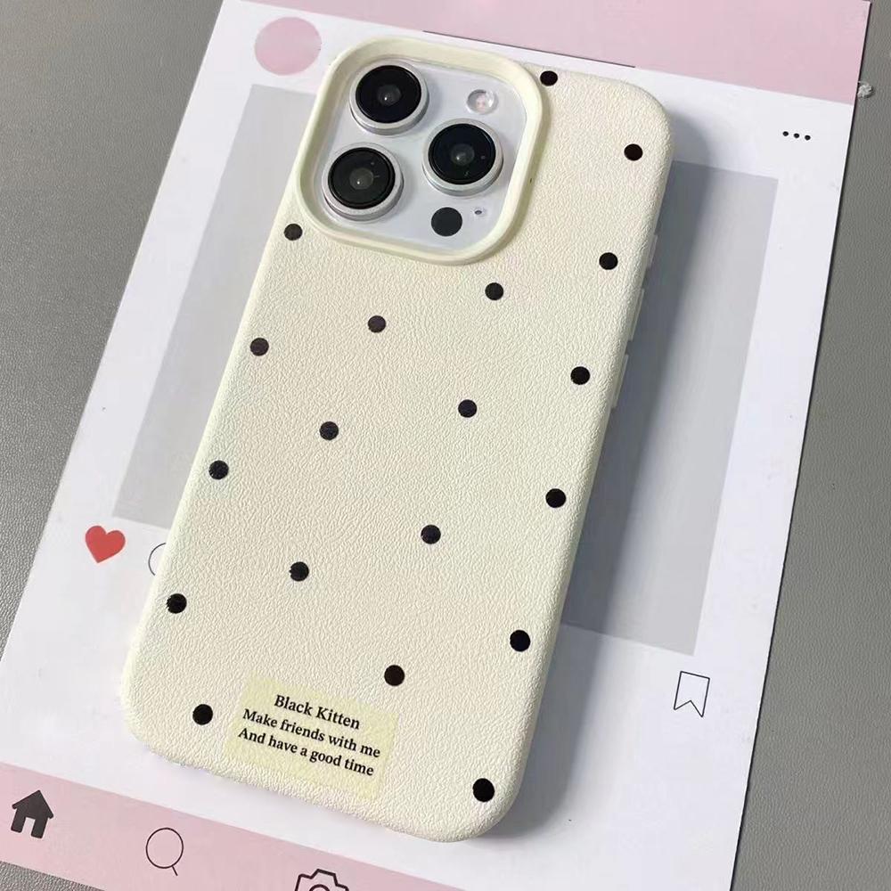 Phone Case for iPhone 11 13 XR XS Max Case iPhone 12 14 15 16 Pro Max 12 Pro 15 Plus Leather Painted Waterproof Drop-proof and Wear-resistant Cartoon