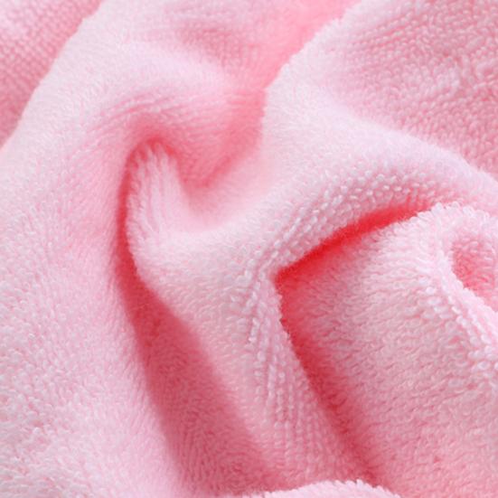 Quadratisches Handtuch, glattes, schnell trocknendes, weiches Stickerei-Gesichtstuch für Babys und Kleinkinder für zu Hause