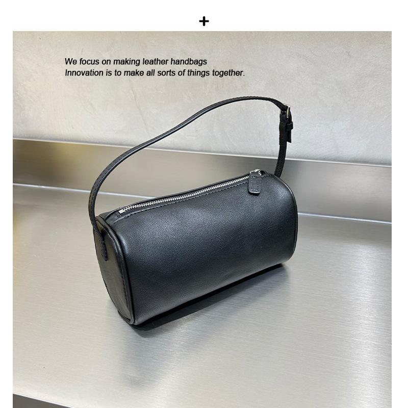 2025 Small Crowd Design Suede Cowhide Stationery Bag Pen Case Handbag To Amaze You