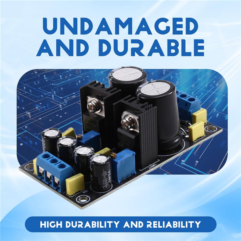LM317 337 Power Board Adjustable Voltage Regulator Power Supply Positive Negative Dual Power AC-DC 5V 12V 24V