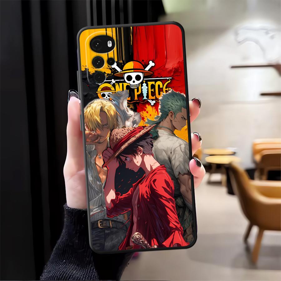 Funda Phone Cover Case for Moto S30 Pro Edge 20 30 X30 Pro Anime Luffy Zoro