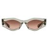 Valentino Sunglasses Vls 101 C Transparent Gray 51mm