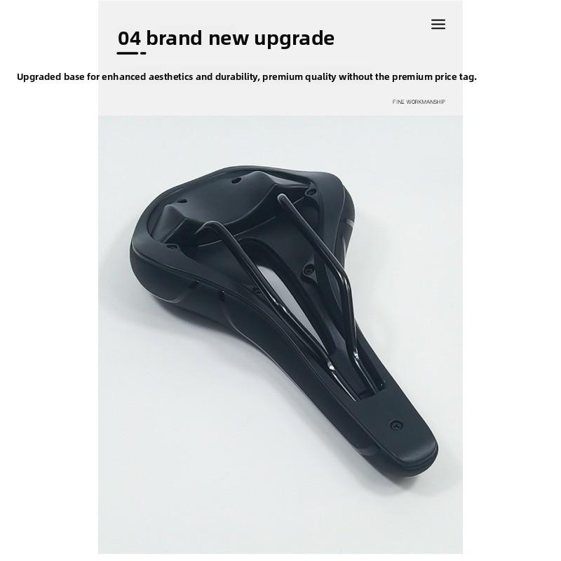 Bicycle Saddle Mountain Bike Road Bike Seat Cushion Hollow and Breathable Comfortable Racing Bike Seat