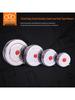 Three-Circle High-Precision Stainless Steel Tape Measure: 1m, 2m, 3m, 5m Metric Sizes