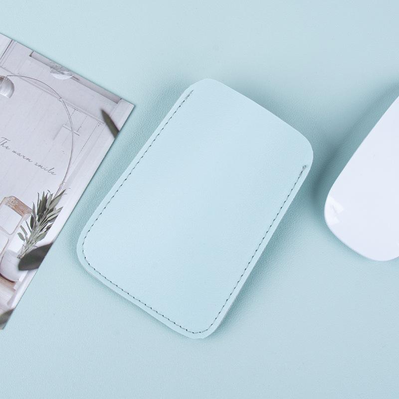 1PC Wireless Mouse Storage Bag Suitable For Magic Mouse2 Protective PU Leather Sleeve Bag Anti-scratch Case
