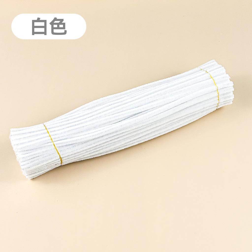 Pipe Cleaners For Flowers Chenille Stem Pipe Kid Diy Creative Toy Chenillewire Craft Kindergarten Handmade Material Plush Strips