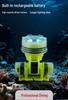 Ultra-Bright LED Waterproof Diving Headlamp – High-Power Outdoor Underwater Flashlight