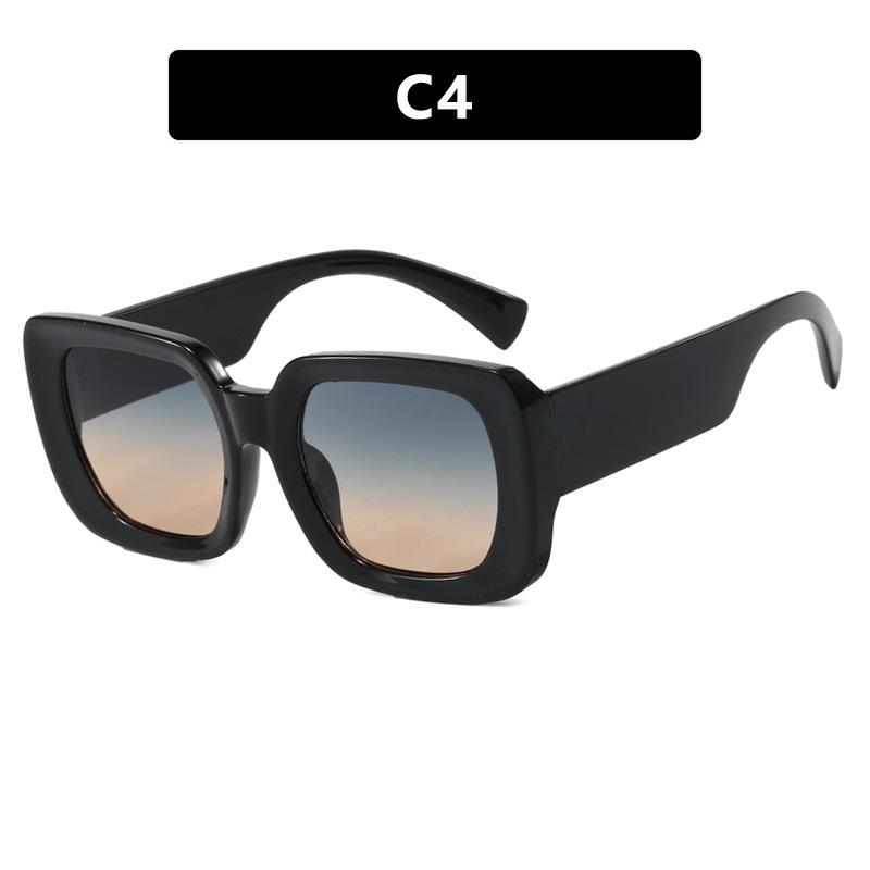 Luxury Designer Square Sunglasses Women Men Fashion Classic Vintage Sun Glasses Punk Outdoor Driving Eyewear