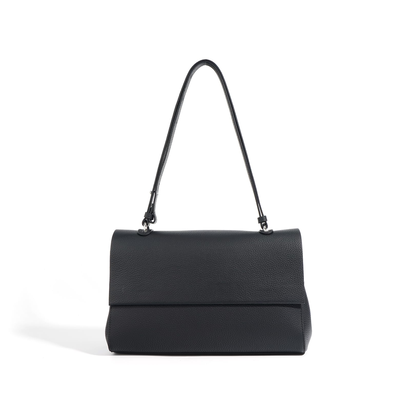 

ArtsEye Genuine Leather Women s One-Shoulder & Crossbody Bag (7130-black)
