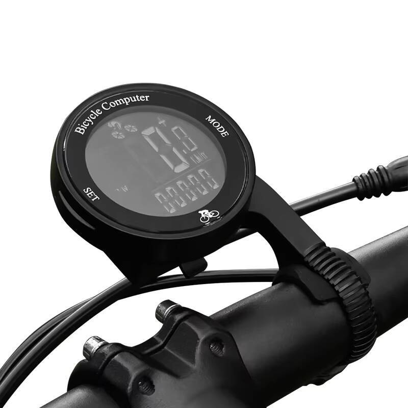 ESLNF Wireless Bike Computer Waterproof Bicycle Odometer Multi Functional LCD Screen Cycling Mountain Bike Speed Meter чёрный