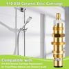 910-030 Ceramic Disc Cartridge Replacement, Compatible with Price/Pfister Shower and Faucet Stem, Shower Valve Cartridge for Tub and Shower Faucet,