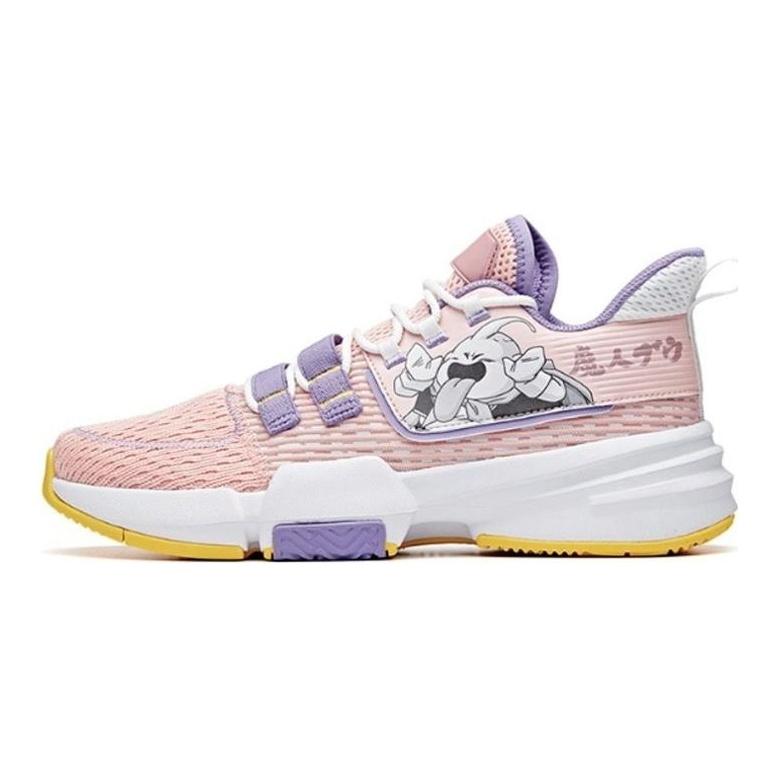 Dragon Ball Super x Anta Majin Buu Cushioning Slip Resistant Abrasion Resistant Low top Basketball Shoes Men's 112021615-5