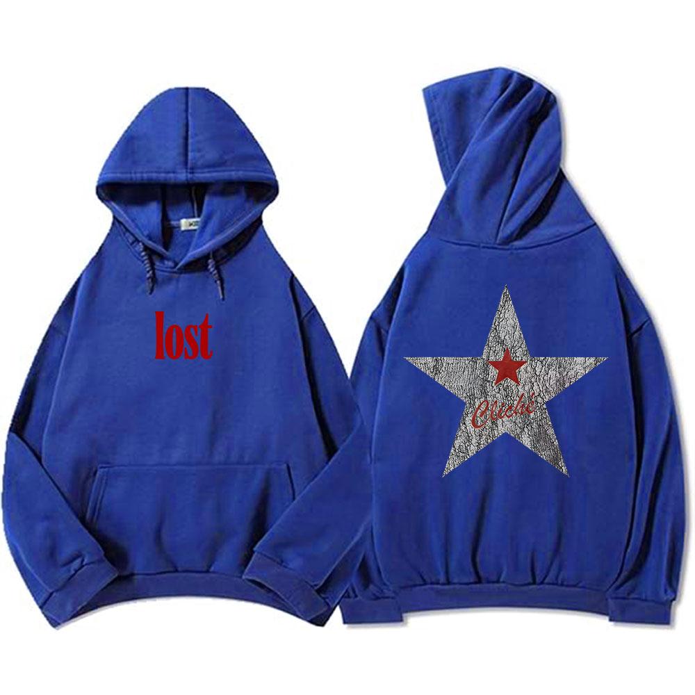 Tapt Hettegensere Machine Gun Kelly Mgk Sweatshirts Langermet Casual Grunge Streetwear Unisex Herre Hettegenser Trykk