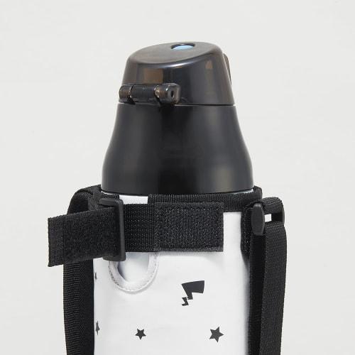 Skater One Push Direct Drinking Water Bottle with Cover and Lock 990ml Stainless Steel Cold Storage Pocket Monster Pokemon Pikachu Face Direct Bottle