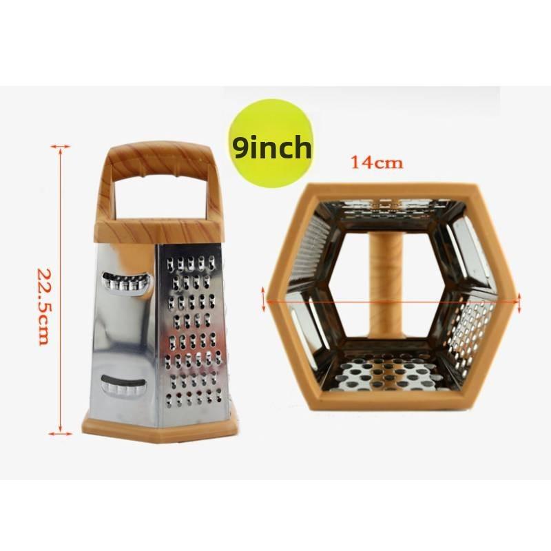 Modern Minimalist Multifunction Vegetable Grater With Six Sides For Kitchen Prep