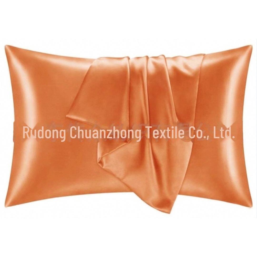 

Multi-color Satin Imitation Silk Pillowcase Pair for Trade 50x66 cm помаранчевий