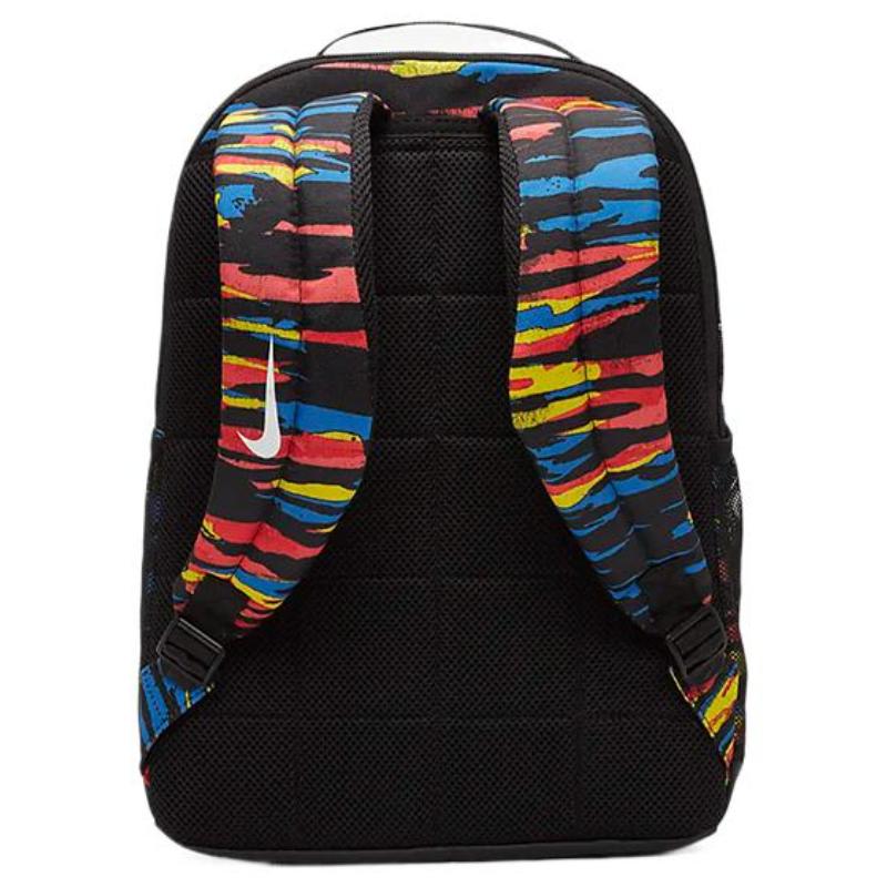 Nike Polyester Backpack Regular Unisex Blue Black Casual BA6192-011
