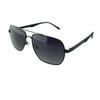 High-End Trendy Polarized Metal Sunglasses 8691# - Slim Square Fashion for Travel