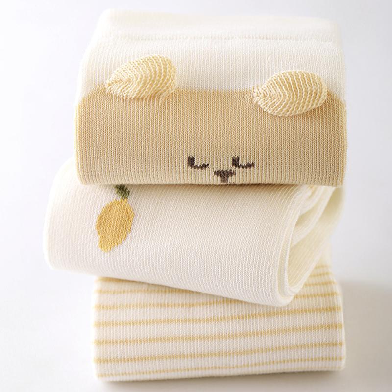 3 Pairs Long Baby Knee Pad Warm Leg Warmer Toddler Knee Pads Sports Crawling Kids Knee Pad Cartoon Leg Warmers For Baby