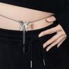 Flower Y2K Tassel Necklace Sweet Women's Choker Chic Butterfly Necklace  Ladies