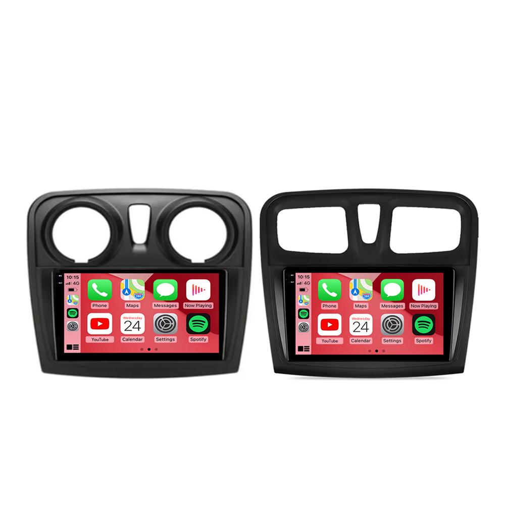 Android 14 Wireless Carplay Auto Car Radio Multimedia Player for Renault Logan 2 Sandero 2 2012 - 2019 GPS Stereo Head Unit