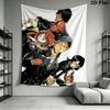 Bleach Wall Tapestry Aesthetic Wall Hanging Printed Fabric Blanket Decorative Tapestries for Bedroom Living Room Home Decor