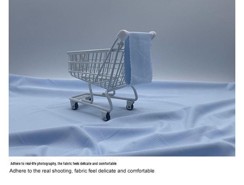 180g Eisseiden-Polyester-Netzstoff: Atmungsaktiv, Elastisch, Schnelltrocknend, Sternenhimmel-Design für Sonnenschutz und Kleidung