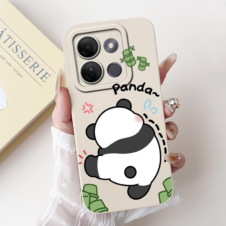 For Infinix Smart 7 HD Case X6516 Cute Funny Cartoon Cover Shockproof Phone Case For Infinix Smart 7 Plus Smart7 X6515 Soft Bags