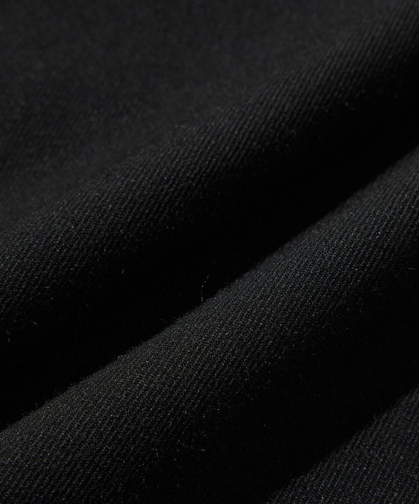 STCO Fleece-Lined Pants Black (Straight Fit)_Spaxa01Csb