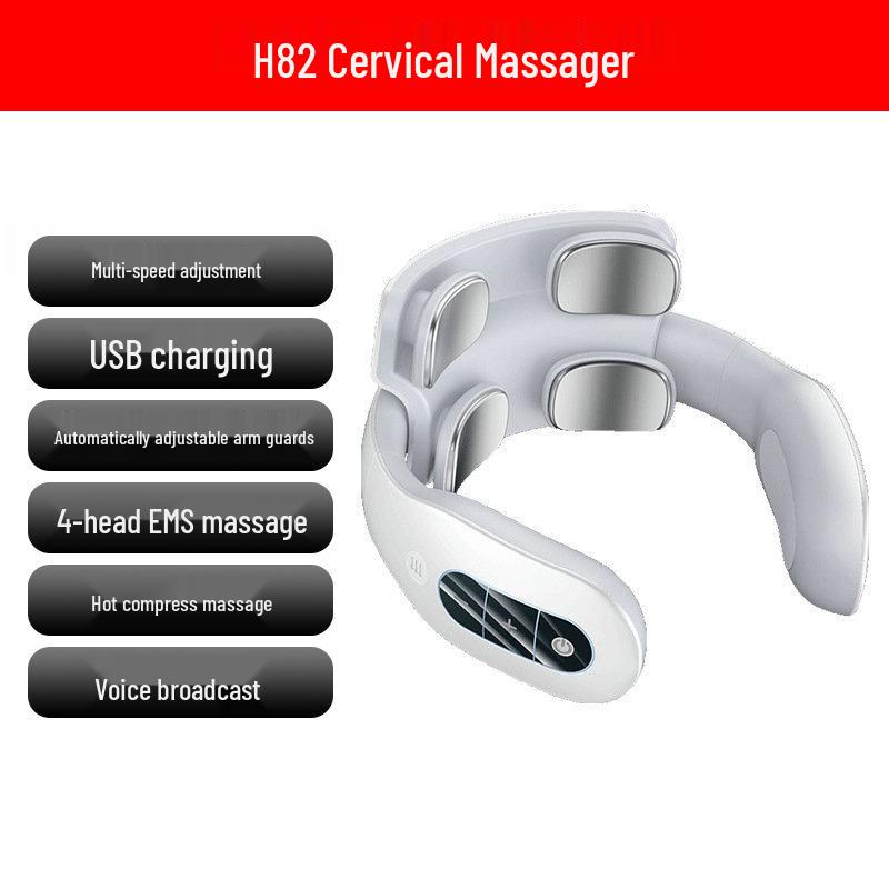 Masseur intelligent pour le cou et les épaules avec thérapie par impulsions et chaleur