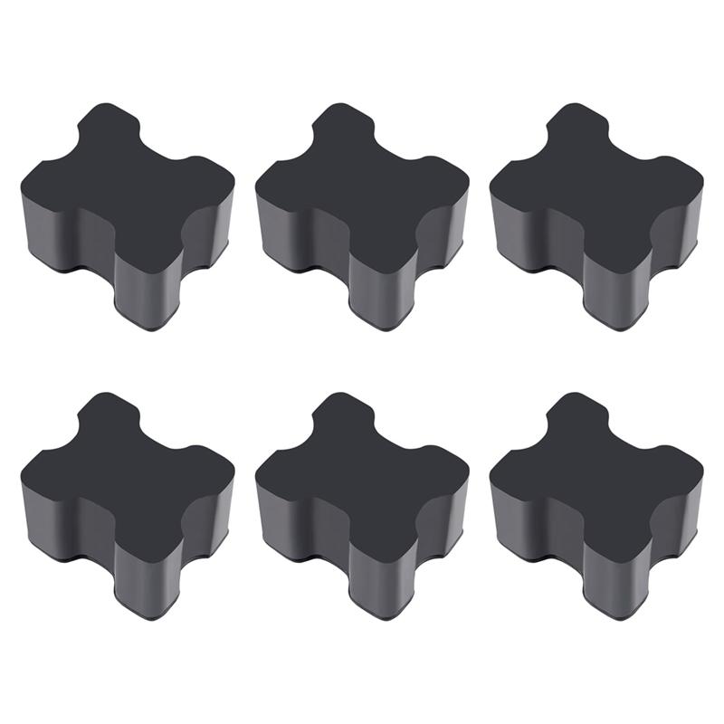 M63K-6PCS Car Coil Spring Spacers Heavy Duty Rubber Coil Spring Booster For 1Inch To 1.5Inch Coil Spring Lift
