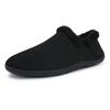 New Spring Soft Skin Thick Warm Heat Collection Home Men's Cotton Shoes Fashion Flying Woven Breathable Cotton Mop