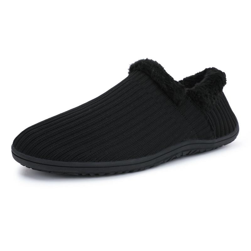 2024 new soft and skin-friendly girls keep warm and gather heat at home men's cotton shoes fashion fly-woven breathable cotton mop