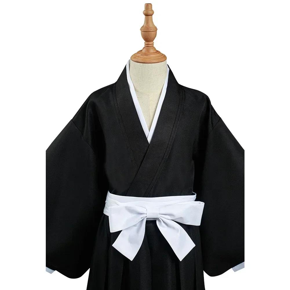 Halloween Bleach Kurosaki Ichigo / Kuchiki Rukia / Toushiro Toushirou Die Pa Cosplay Costume Outfits Black Suit Halloween