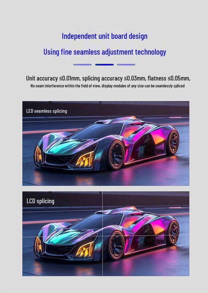 Indoor LED Display: Full Color P2.5-P6 for Meeting Rooms, Stages, KTV, or Advertising.