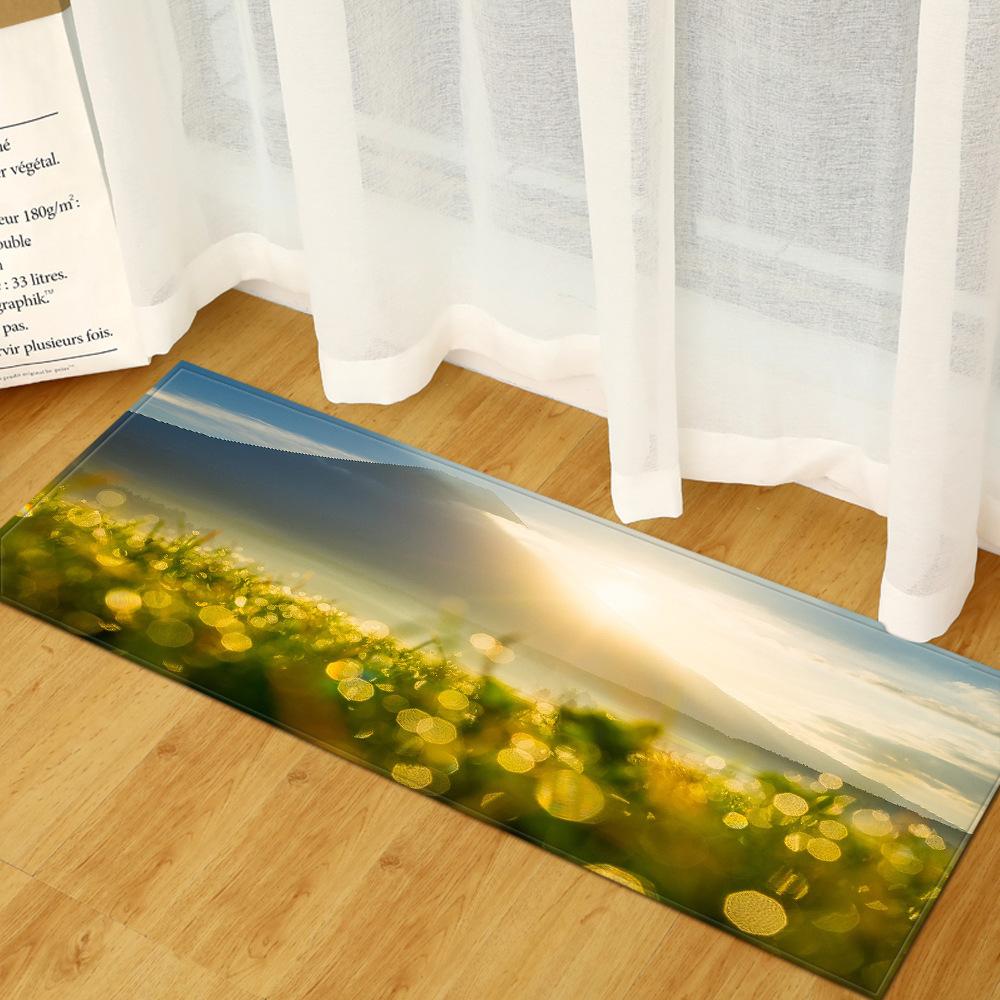 Scenic Sand Wardrobe Shoe Cabinet Long Floor Mat